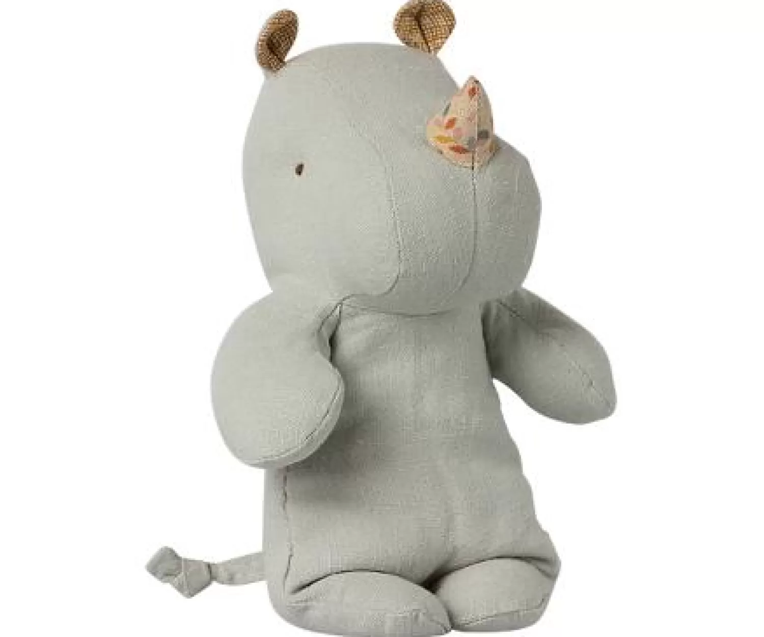 Maileg Small Pigeon Blue Rhino Toy Best Sale