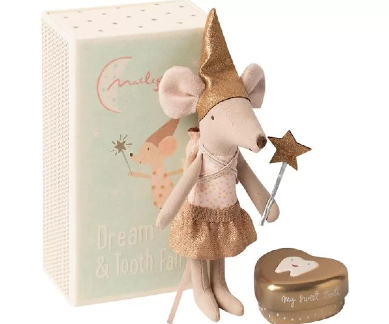 Maileg Tooth Fairy Mouse In Matchbox Big Sister Discount