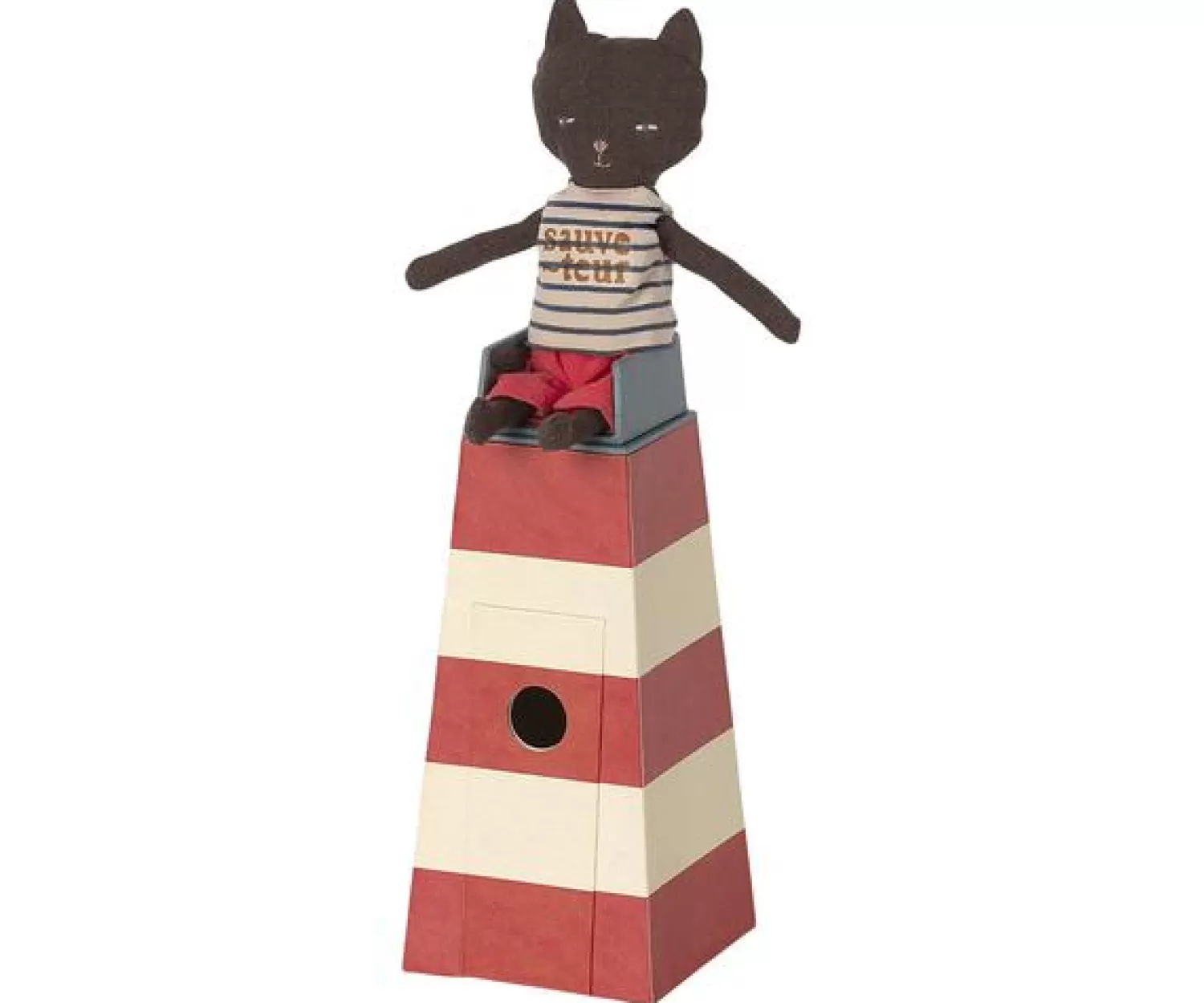 Maileg Tower With Cat Flash Sale