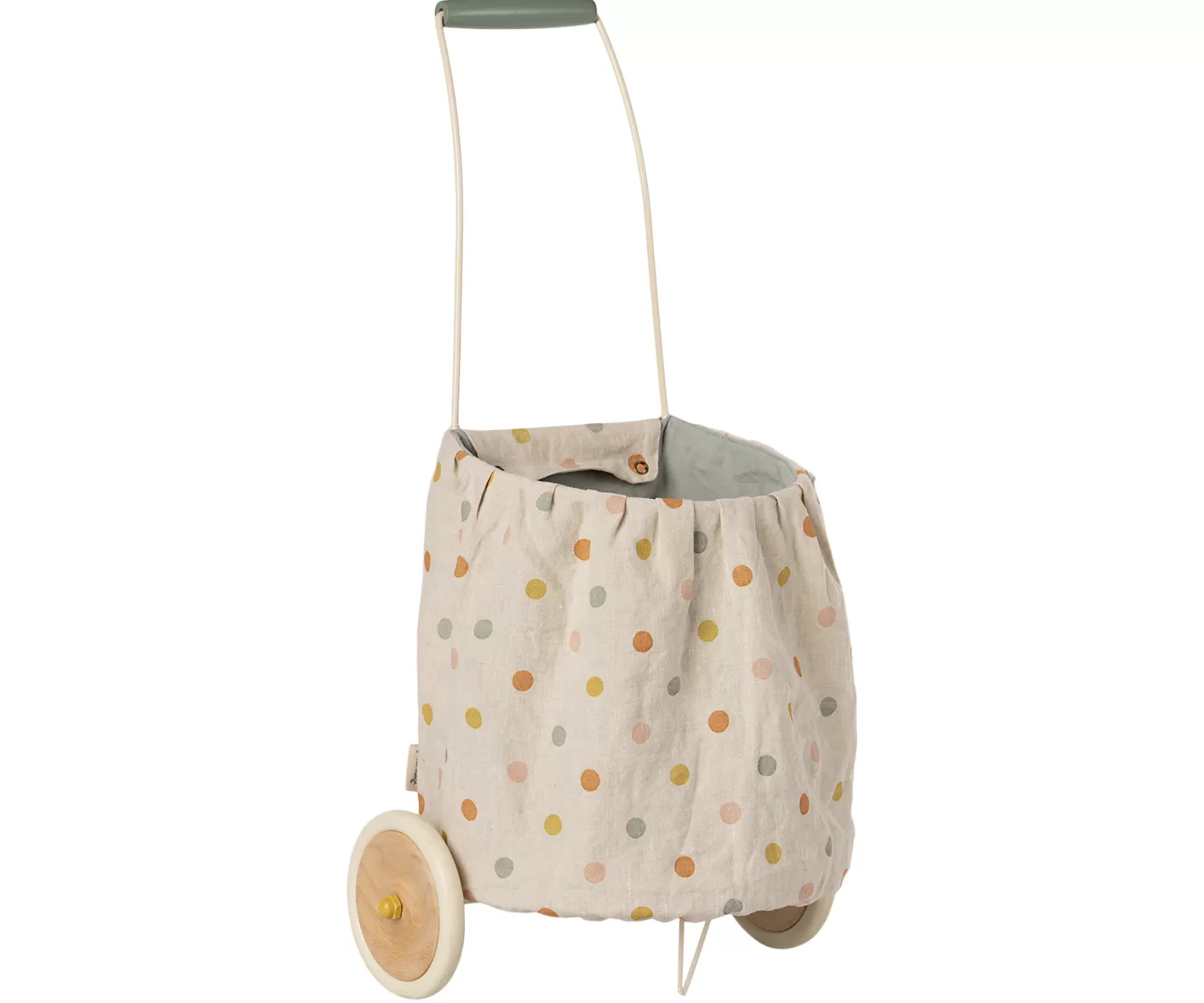 Maileg Trolley – Multi Dots – Blue Best