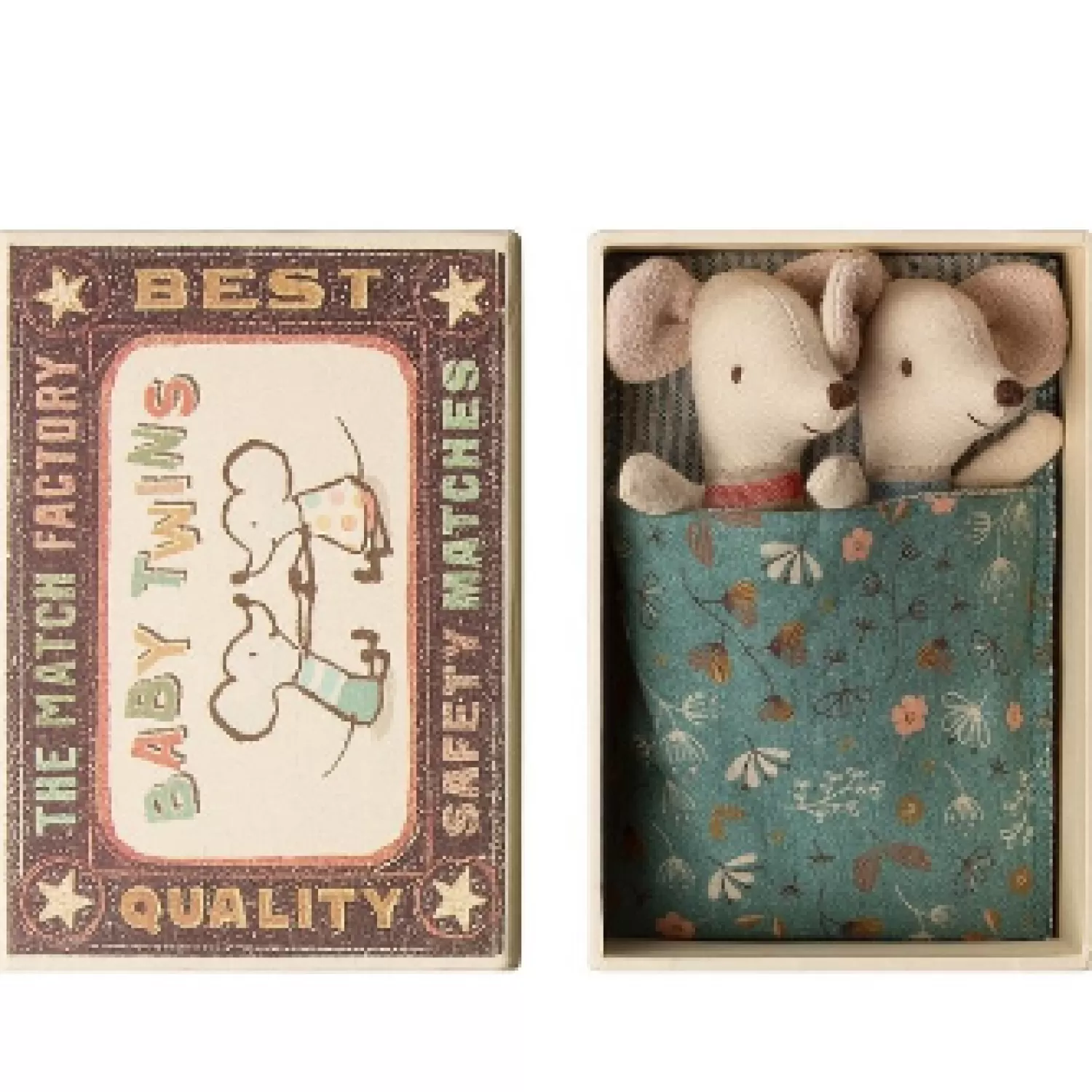 Maileg Twin Baby Mice Doll In Box Shop