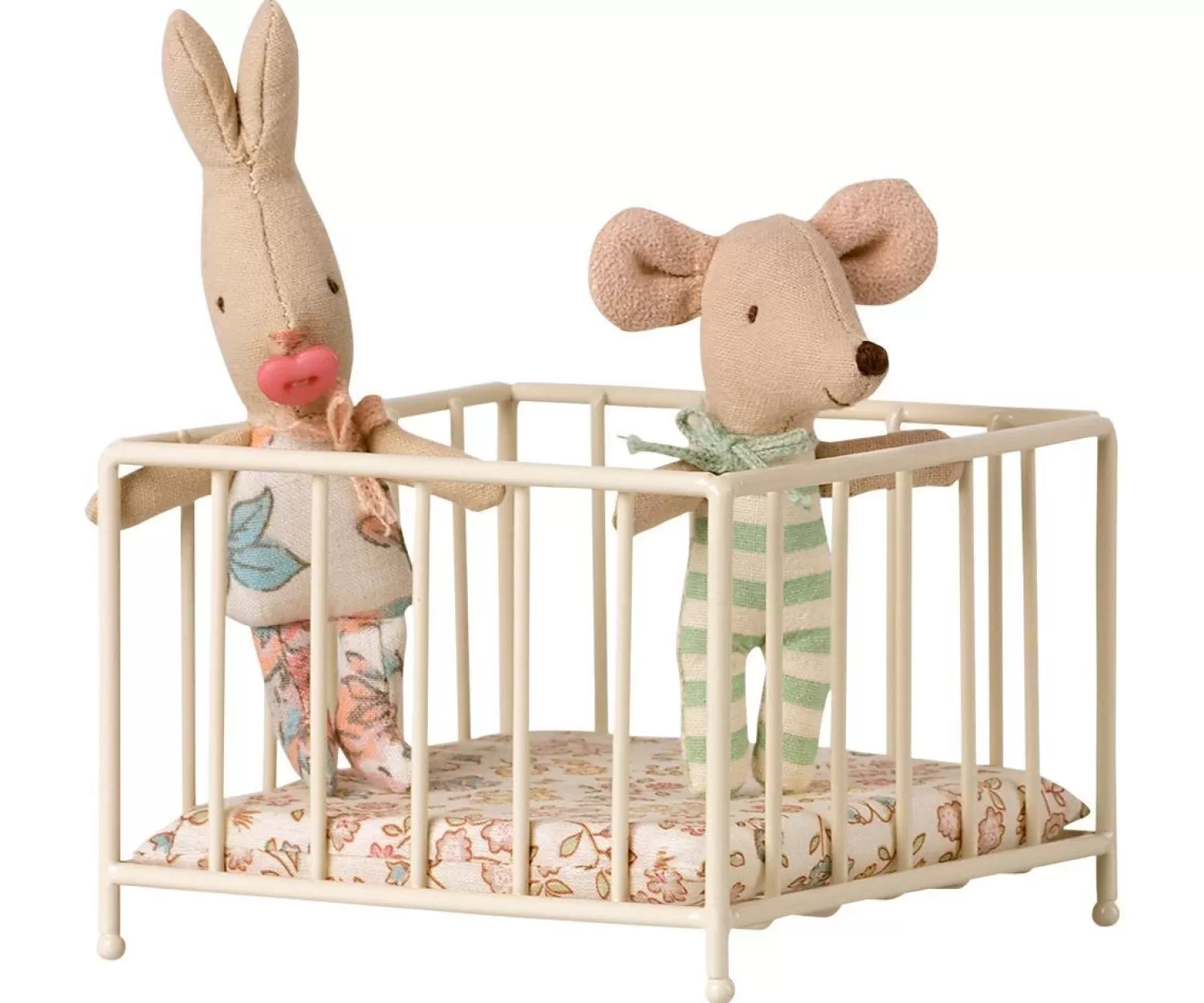 Maileg White Metal Playpen Store