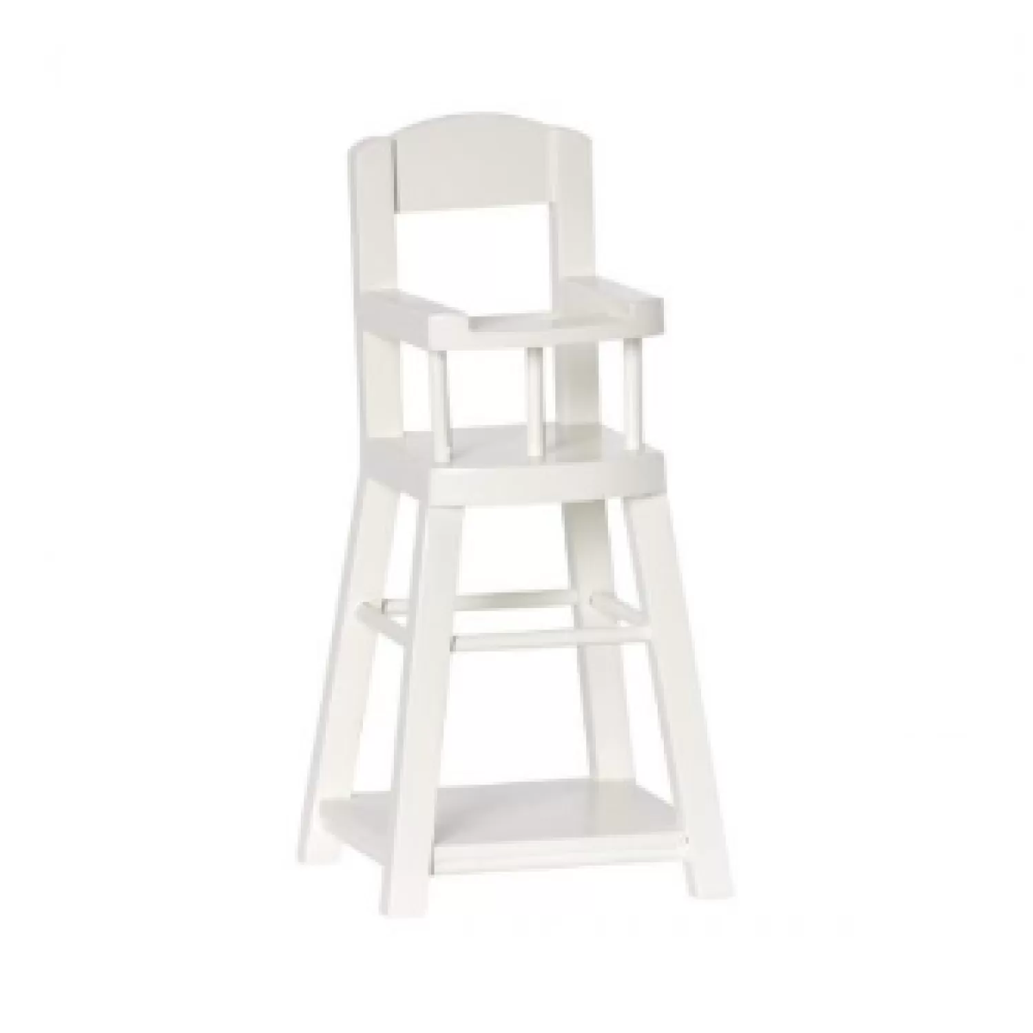 Maileg White Wooden High Chair Online