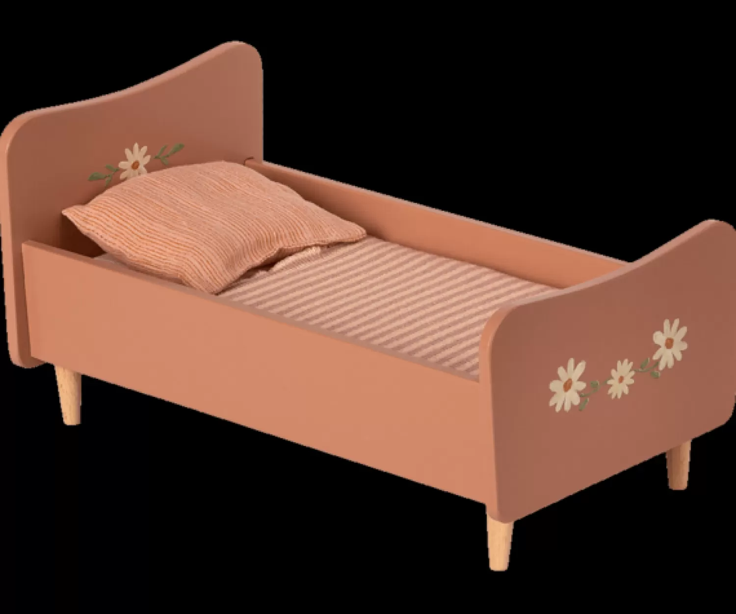 Maileg Wooden Bed Mini Rose Flash Sale