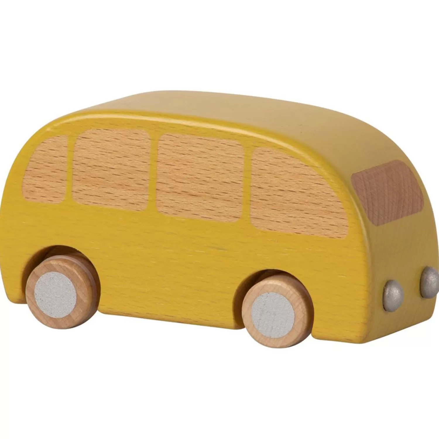 Maileg Wooden Bus – Yellow Shop