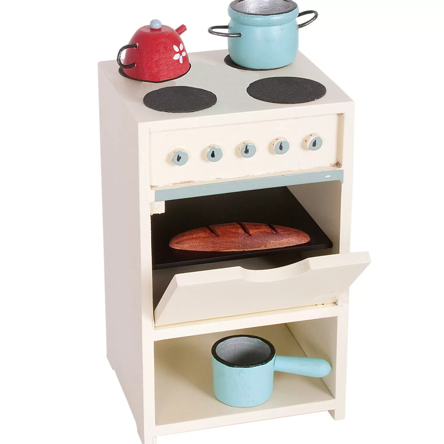 Maileg Wooden Kitchen With Utensils Store